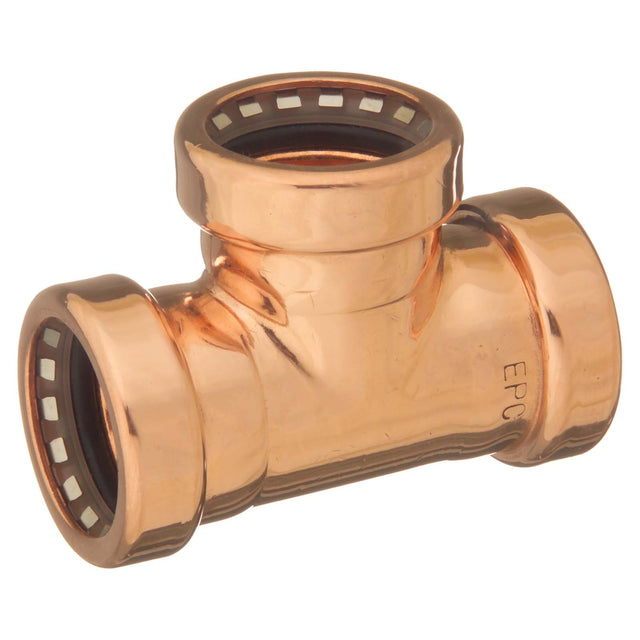 Apollo Valves 10170860 3/4" Push-Fit CopperLoc Copper Tee