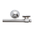 BrassCraft CS41X C 1/2" Sweat x 3/8" OD Compression Brass (Lead Free) Encore Multi-Turn Straight Stop