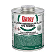 Oatey 31133 All Weather Medium Hot and Cold PVC Cement, 32 oz Can, Clear