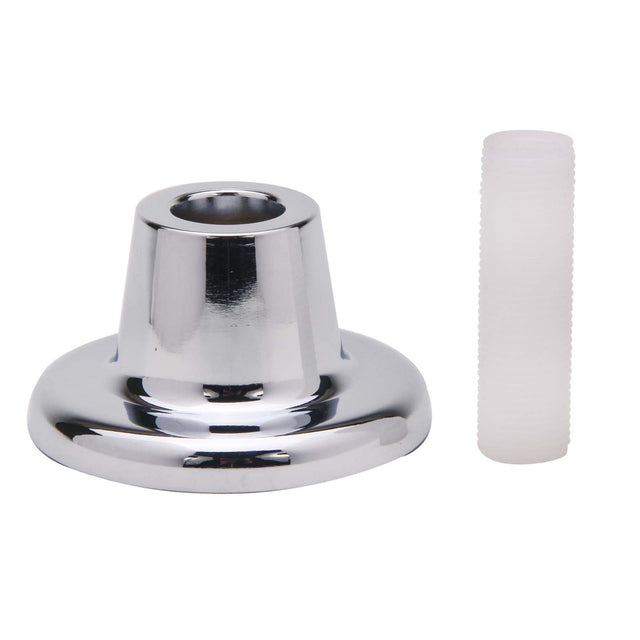 PlumbMaster Approved 38075 Short Style Replacement Escutcheon (Bulk) For American Standard, Speakman Bath & Shower Fixture, 9/16 - 20, Chrome Plated