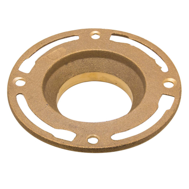 PlumbMaster Approved 40639 Toilet Floor Flange, 3" ID x 4" OD, Brass