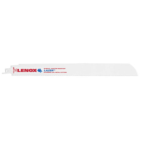 Lenox 2019012118R 12" 18TPI Reciprocating Saw Blade, Lazer, Metal (5 pack)