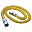 1/2" Male x 1/2" Male 24" L Dormont Stainless Steel Gas Connector