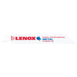 Lenox 20568624R 6" 24TPI Reciprocating Saw Blade, Metal (5 pack)