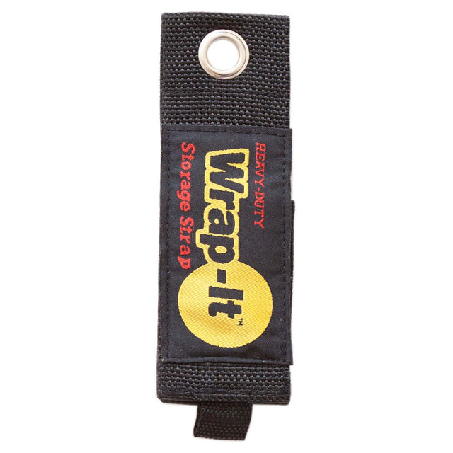 Wrap-It 100-30B Black Nylon Heavy-Duty Storage Strap, Large, 2" W x 11.5" L, 100 lb