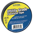 Intertape Polymer UT602 PVC Vinyl Black General Purpose Utility Grade Electrical Tape, 3/4" W x 60 ft L x 7 Mil T