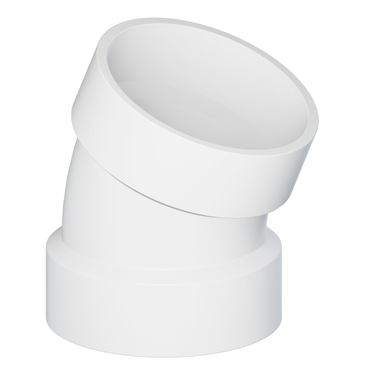 Tigre 324-3418 22-1/2° 3" Hub PVC DWV Elbow
