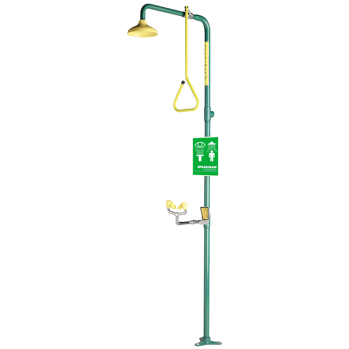Traditional Series SE-675 Combination Emergency Station with eye/face wash
