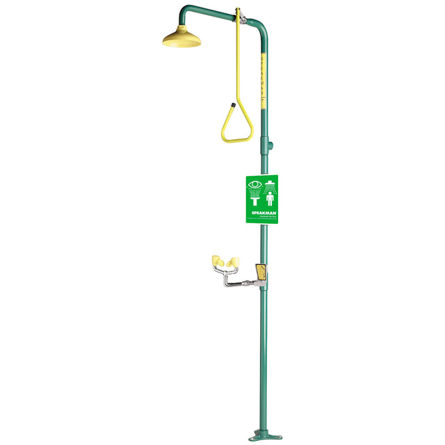 Traditional Series SE-675 Combination Emergency Station with eye/face wash