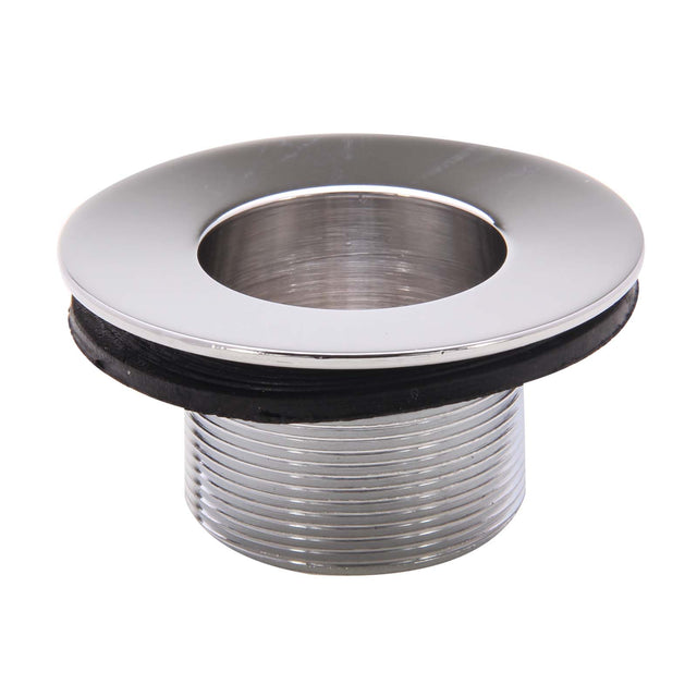 PlumbMaster Approved 50966 2-5/8" OD 16 TPI Chrome Plated Brass Bath Waste Shoe