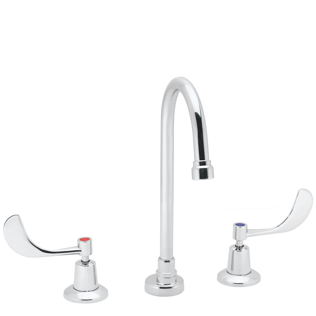 Commander SC-3004-LD-E Gooseneck Widespread Lavatory Faucet