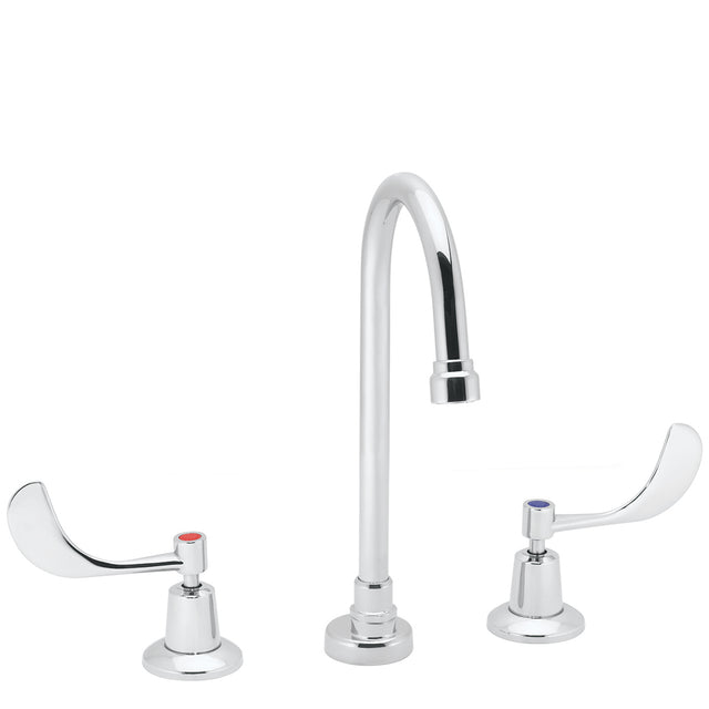 Commander SC-3004-LD-E Gooseneck Widespread Lavatory Faucet