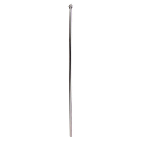 PlumbMaster Approved 51404 3/8" x 29-1/2" Chrome Plated Copper Faucet Riser with Insert