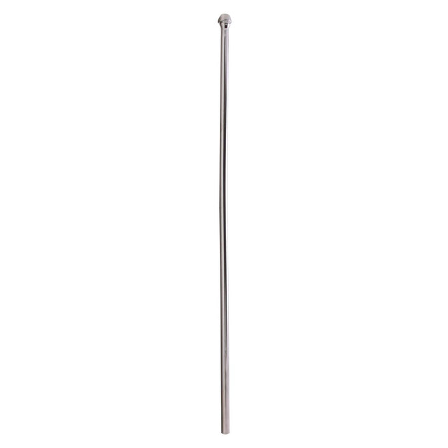 PlumbMaster Approved 51404 3/8" x 29-1/2" Chrome Plated Copper Faucet Riser with Insert