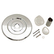 Chrome Remodling Trim Kit For Moen Chateau Series 2600 and 2700 Tub/Shower Bath Fixture Less Diverter