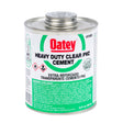 Oatey 31008 Heavy-Duty PVC Cement, 32 oz Can, Clear