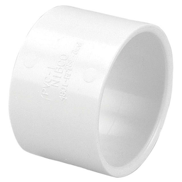 NIBCO K010850 2" Slip PVC DWV Repair Coupling without Stop