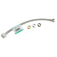 Fluidmaster B4F20U 20" L Fits-All No-Burst Stainless Steel Universal Flexible Faucet Supply Connector