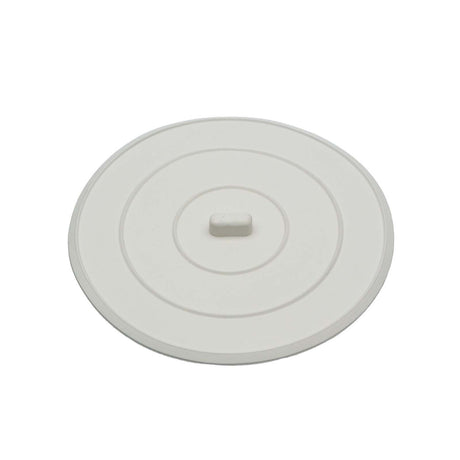 PlumbMaster Approved 35983 4-3/4" Rubber Flat Suction Drain Stopper (Bagged) White