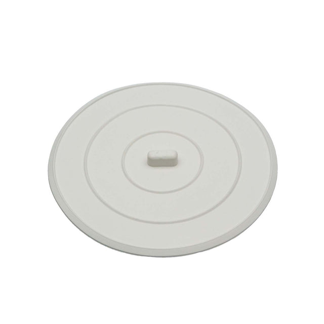 PlumbMaster Approved 35983 4-3/4" Rubber Flat Suction Drain Stopper (Bagged) White