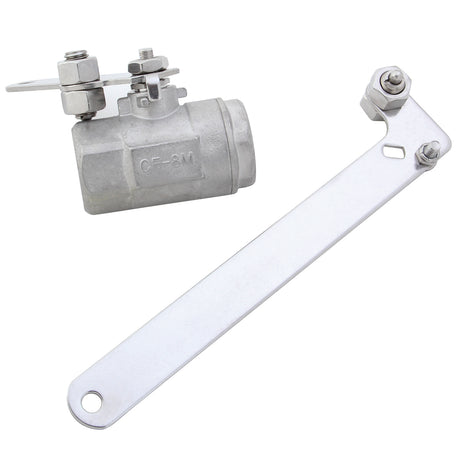 SE-911-SS Stainless Steel Stay Open Ball Valve