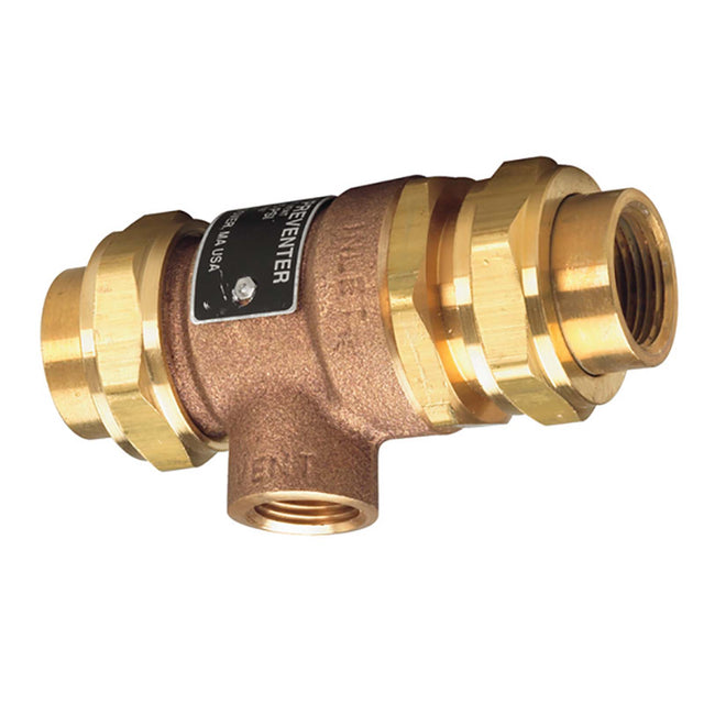 Watts 0061888 3/4" Forged Brass Dual Check Valve with Intermediate Atmospheric Vent