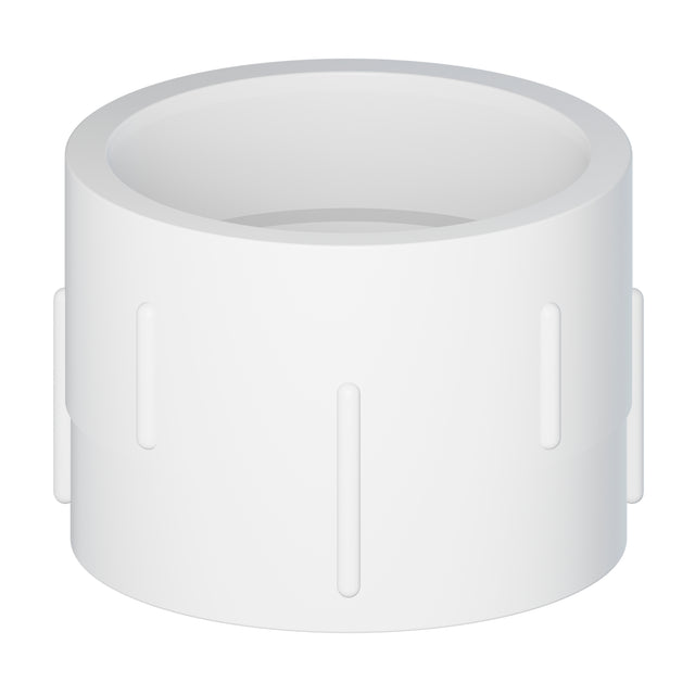 Tigre 101-3201 4 x 4" Hub x FIPT PVC SCH 40 DWV Adapter White