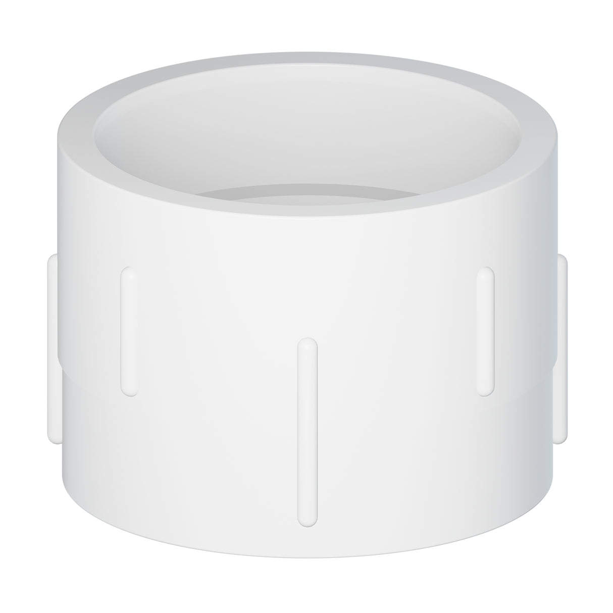 Tigre 101-3199 2 x 2" Hub x FIPT PVC SCH 40 DWV Adapter White