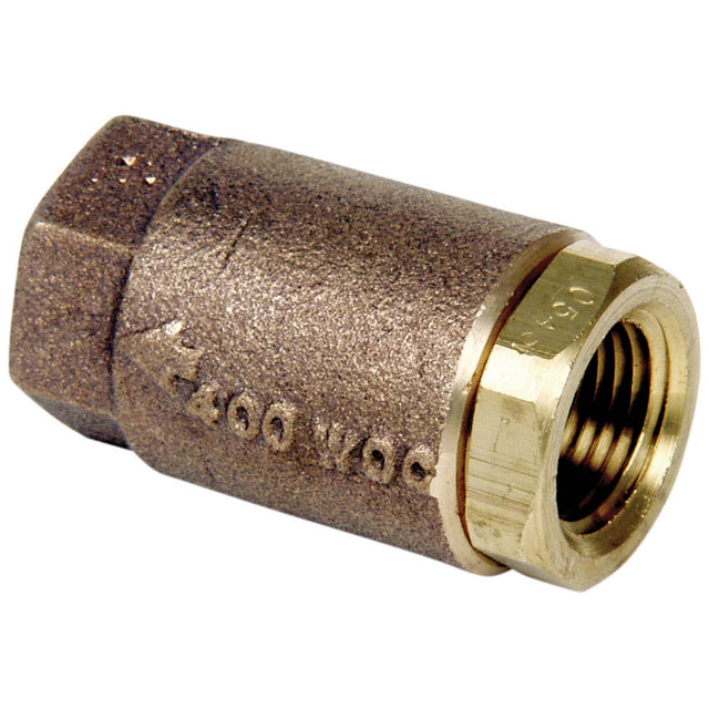 1" FIP Bronze Spring Check Valve