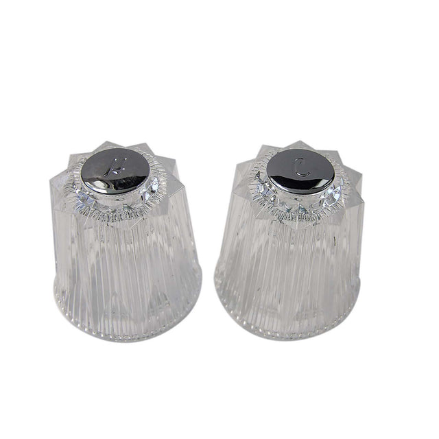 PlumbMaster Approved 20449 Pp-37h Clear Acrylic Handle Pak (Pair, OEM)