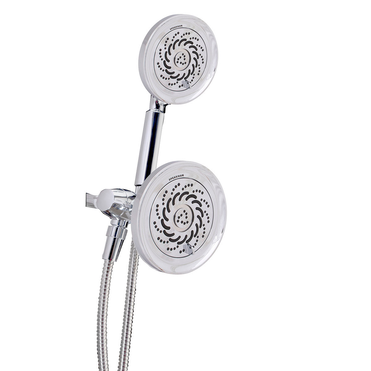 Speakman Neo Exhilaration 5-Setting Polished Chrome Low Flow Dual Shower Head 2.0-GPM (7.6 LPM) Polished Chrome Finish