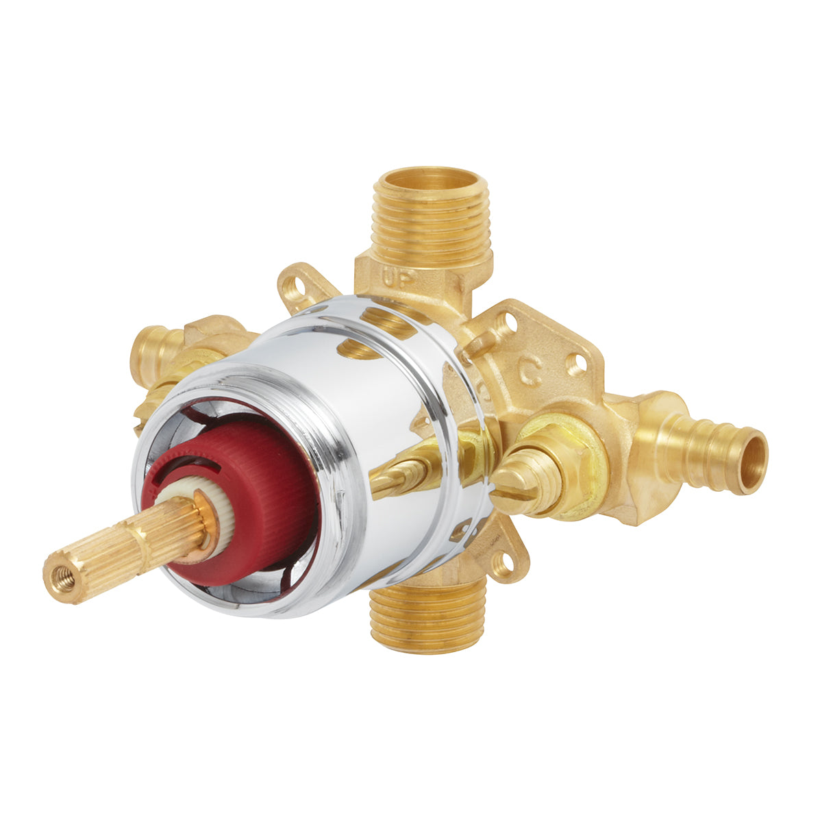 Speakman Sentinel Mark II CPV-PB-PXC Pressure Balanced Shower Valve Rough Brass Finish - 1.75 GPM