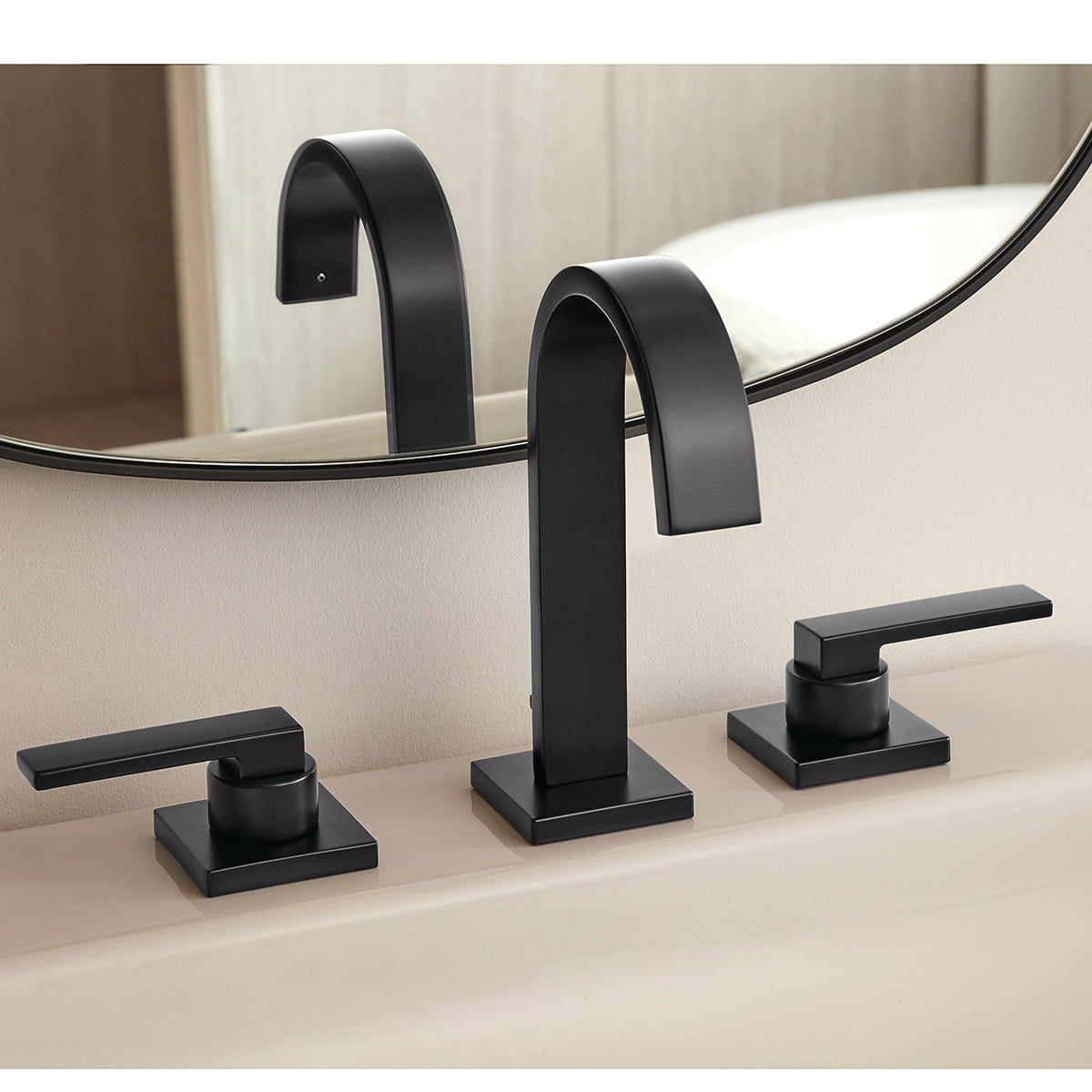 Lura CD523MB Widespread Faucet with Platform Lever Handles
