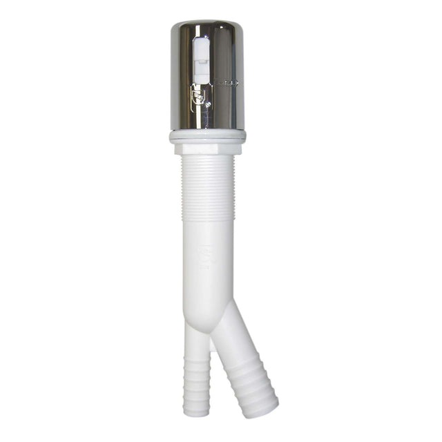 PlumbMaster Approved 86804 Plastic Dishwasher Air Gap with Chrome Plated Cap (Retail)