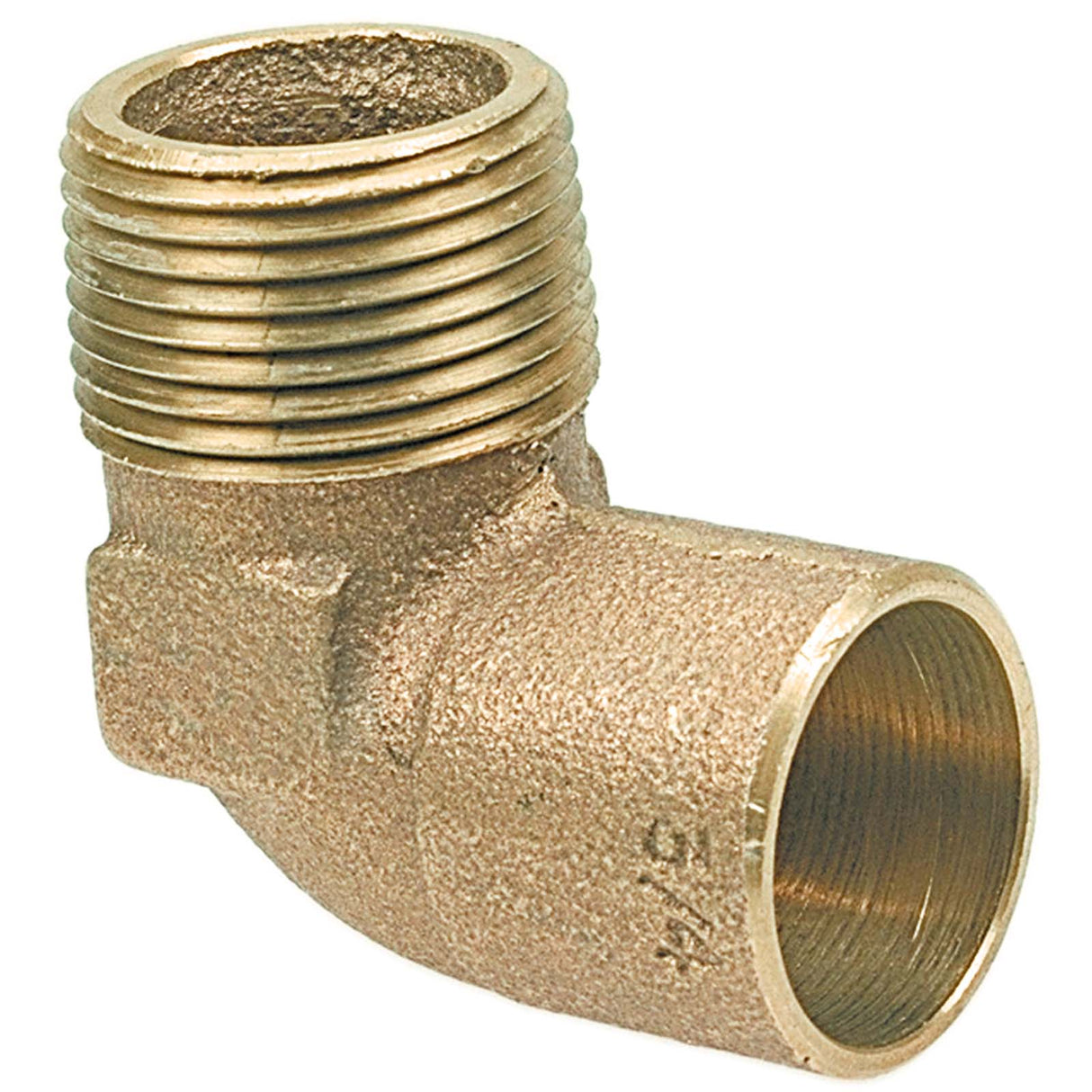 NIBCO BF6990L 1/2" C x MIP Cast Brass 90 deg Elbow