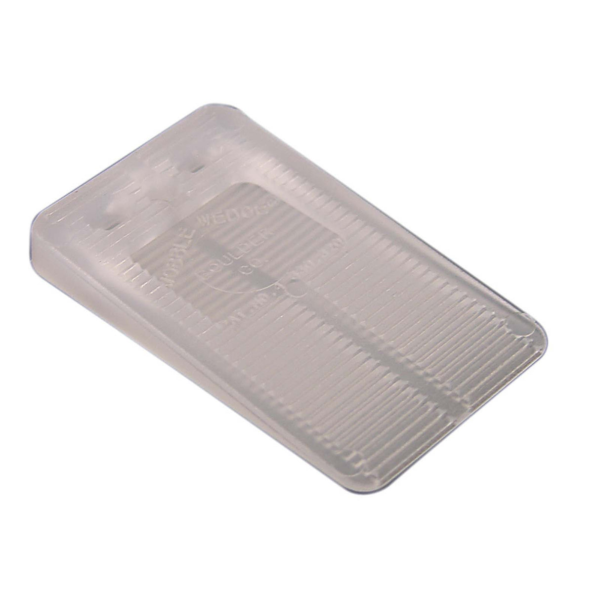 PlumbMaster Approved 40093 EZ-Wedge Clear Hard Plastic/Nylon Multi-Purpose Wedge, 1-7/8" L