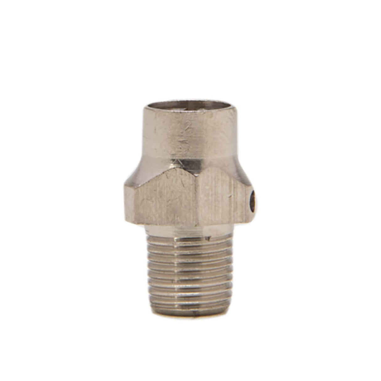 Matco-Norca CK-100 1/8-27" NPT Bright Chrome Plated Brass Coin Key Air Valve