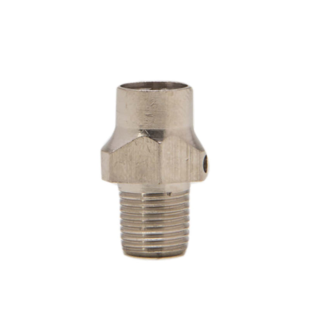 Matco-Norca CK-100 1/8-27" NPT Bright Chrome Plated Brass Coin Key Air Valve