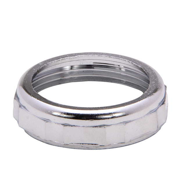 PlumbMaster Approved 97415 1-1/4" IPS x 1-1/4" O.D. Tube Chrome Zamac Slip-Joint Nut with Washer