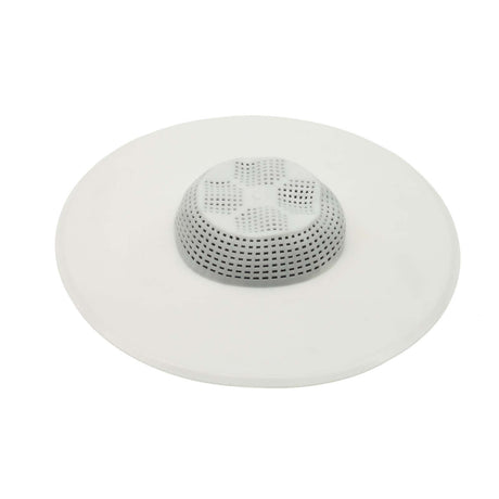 PlumbMaster Approved 88491 5" OD White Rubber Sink/Shower Drain Guard