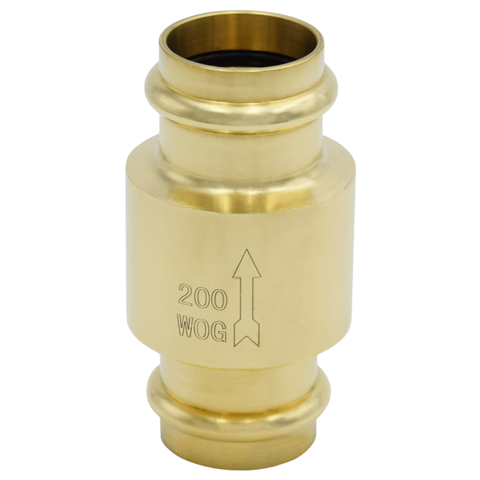 3/4" Press In-Line Check Valve