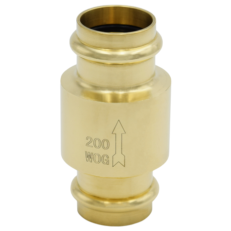 3/4" Press In-Line Check Valve