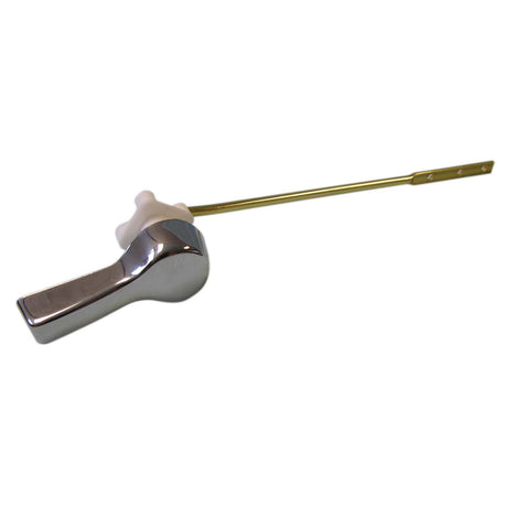 Brass Universal Tank Lever, 8", Chrome Plated, Boxed