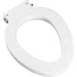 Bemis Medic-Aid 4LE Plastic Heavy-Duty Elongated Toilet Lift for Toilet Seat, 4" Additional Height