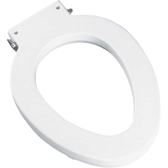 Bemis Medic-Aid 4LE Plastic Heavy-Duty Elongated Toilet Lift for Toilet Seat, 4" Additional Height