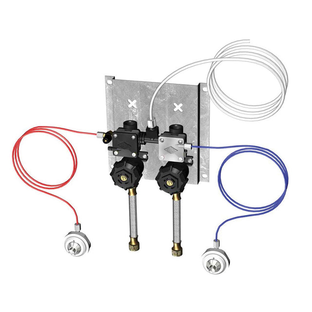Acorn Air-Control 2590-051-001 Dual Temperature Metering Pneumatic Valve without Push-Button Assembly, 0.5 gpm