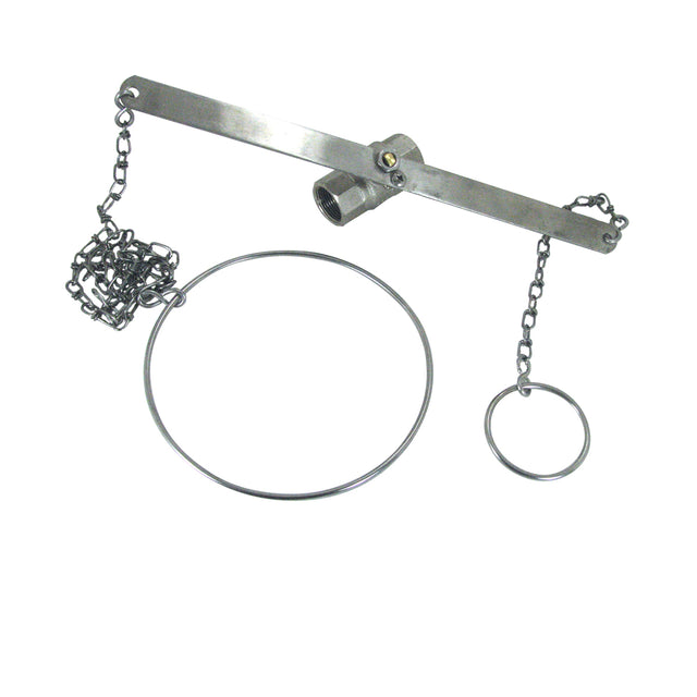 SE-911-CR Stay Open Ball Valve with Chain & Ring