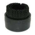 T&S BR10 Black Nylon Brush/Rubber Collar Brush Attachment