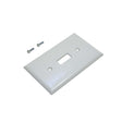 Eaton 2134W Bakelite Plastic Switch Wall Plate, White