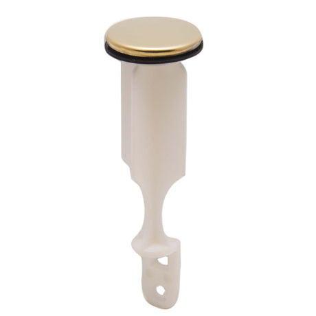 PlumbMaster Approved 88430 1-3/8" W x 4-1/16" H Universal Pop-Up Stopper (Retail) Polished Brass
